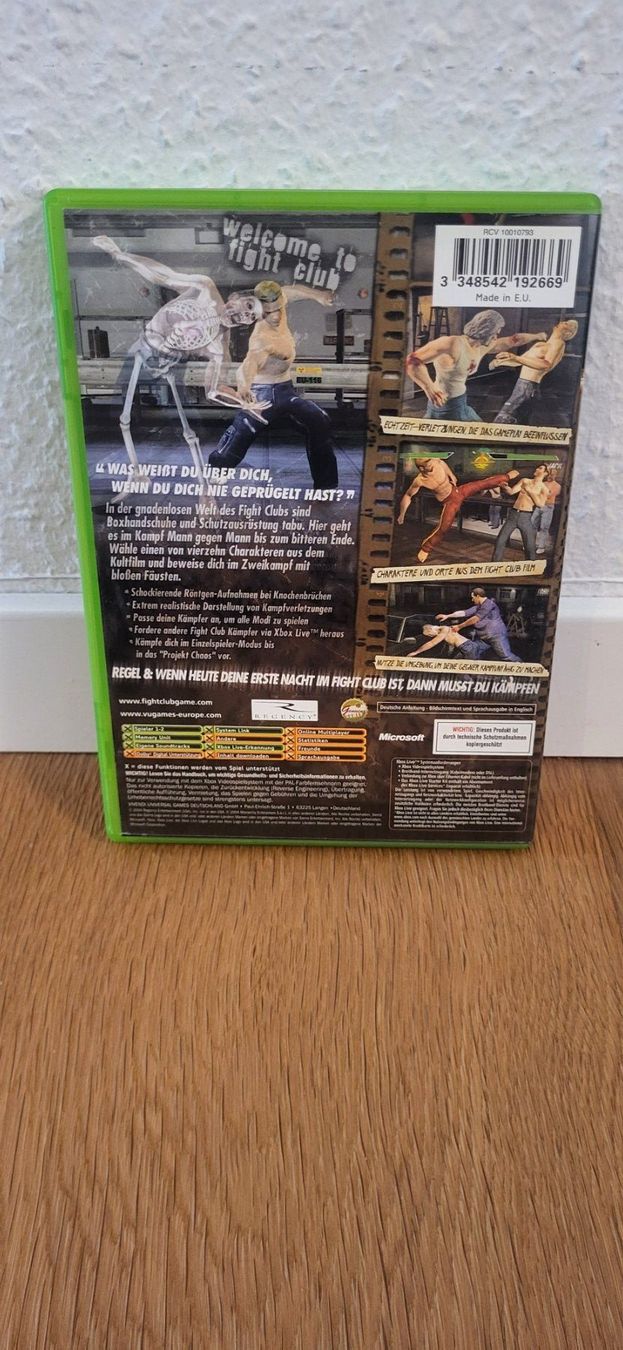Microsoft Spiele: Xbox - Fight Club – Gebraucht aus Münsingen von Heroism2010 1