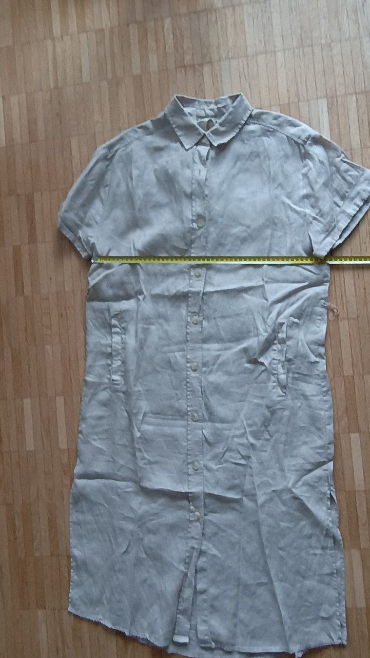 Vestiti: Ecoalf Sommer Kleid Hemdkleid Beige Gr. M – Usato da Zürich venduto da jona8859 2