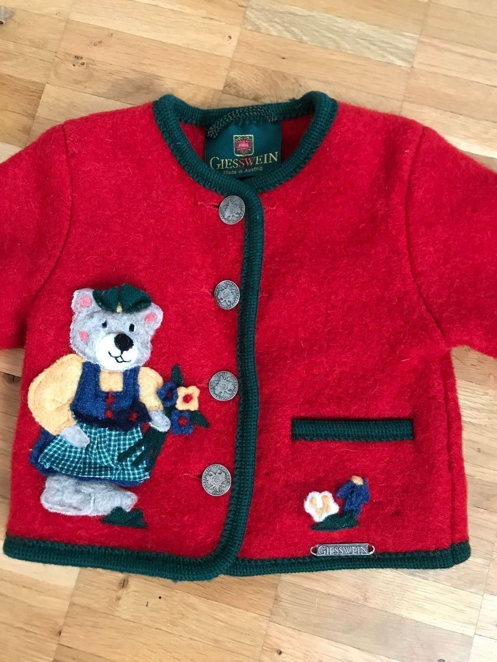 Giacche & Cappotti: Trachtenjacke Kind Original von Giesswein Gr.68 – Usato da Kastanienbaum venduto da Muenchnerkindl1 1