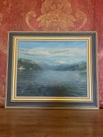 Tableau Paysage Lac et Montagnes
