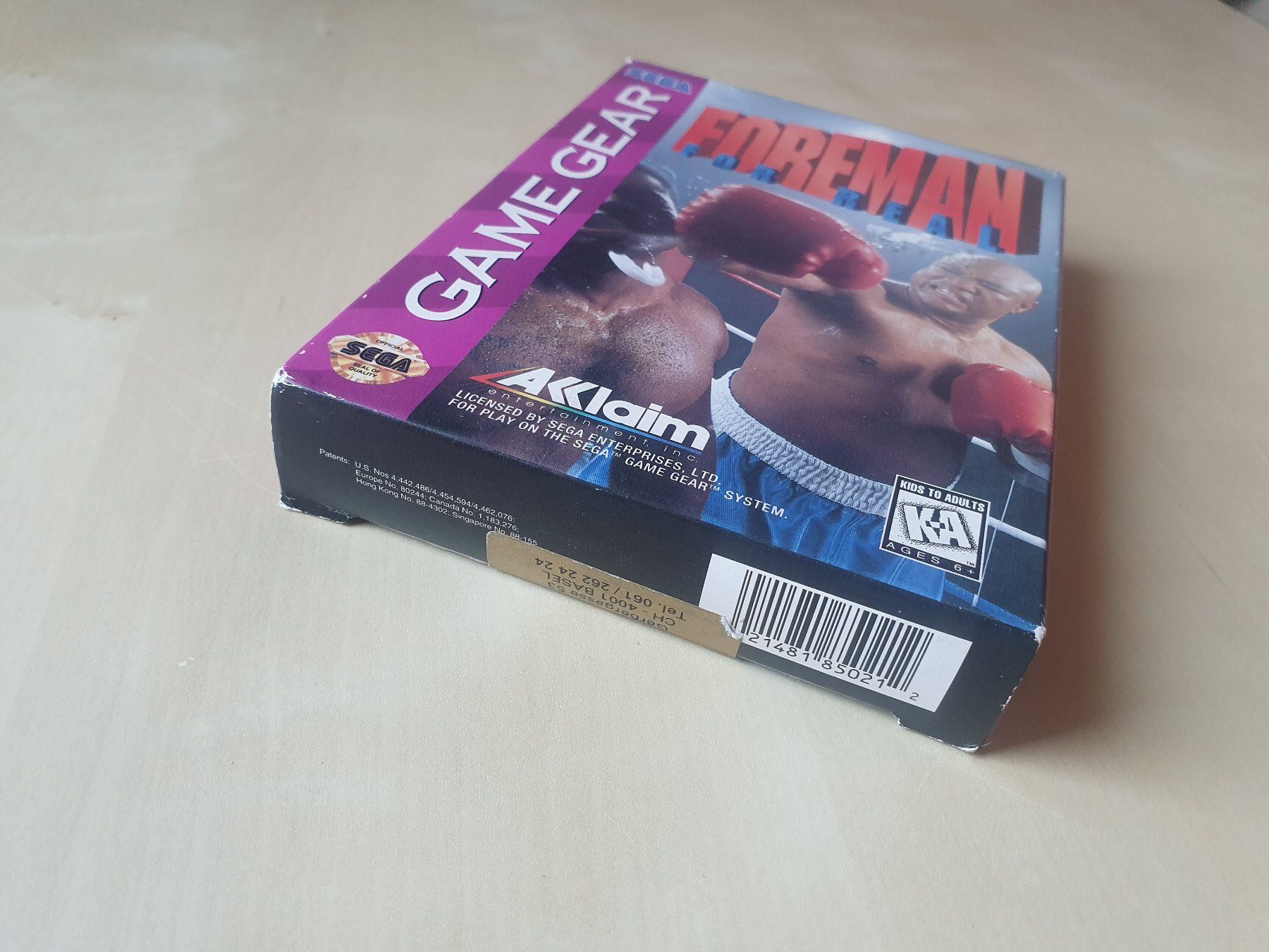 Sega Giochi: Foreman for Real – Usato da Stansstad venduto da collectorsshop 3