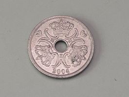 2 Corone Danesi (2 Kroner) del 2004