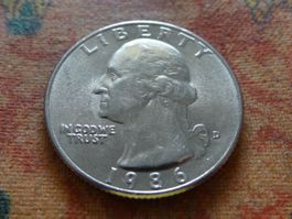 USA Quarter Dollar 1986