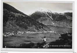 Münster im Münstertal mit Piz Ruinatscha um 1942