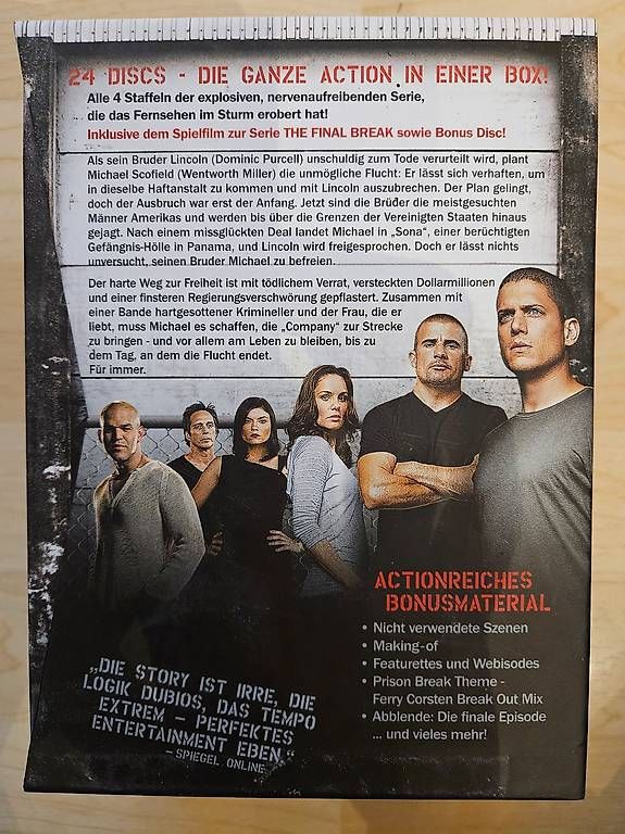 Alle DVDs: Prison Break DVD – Gebraucht aus Tägerig von Abendstern75 2