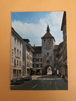 Liestal Altstadt Obertor alte Autos