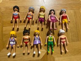 10 Playmobil Figuren Set Badenixen