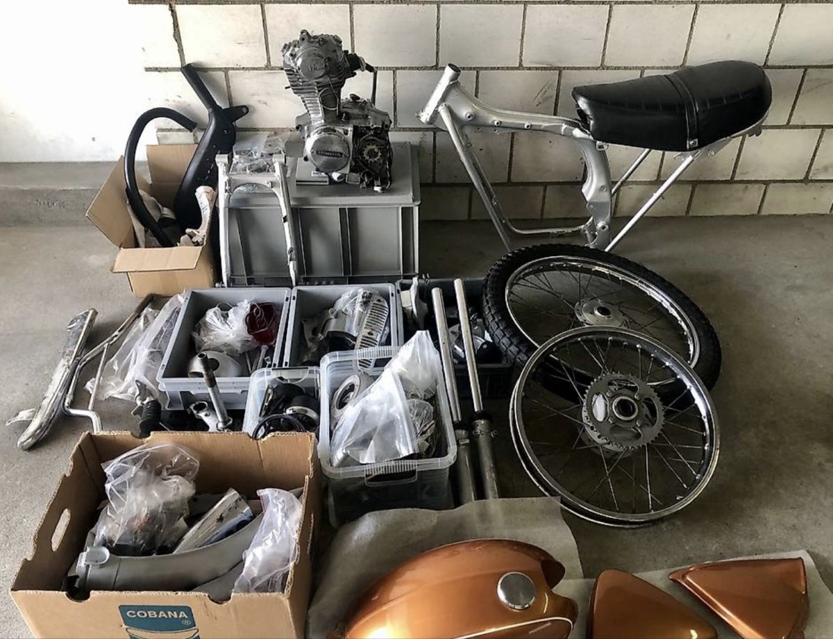 Honda Enduro: Honda SL 125 s Oldtimer Veteran – Usato da Reisiswil venduto da uleibundgut 5