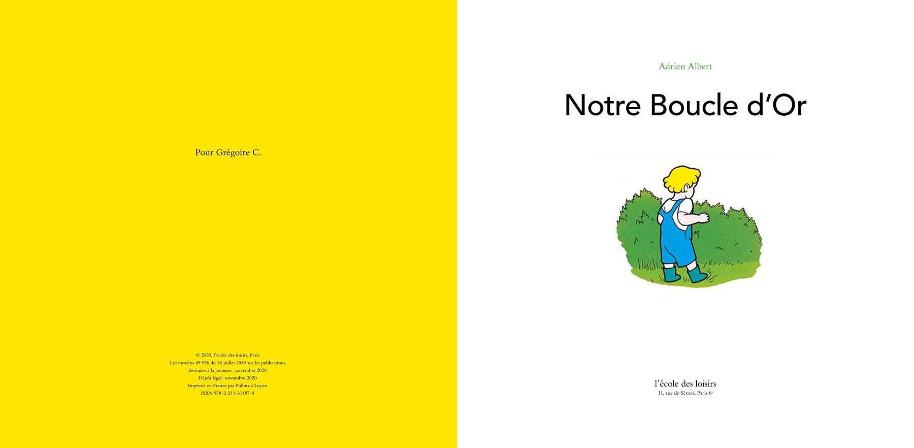 Libri: Notre Boucle d'or – Usato da Neuchâtel venduto da Dualseele 2