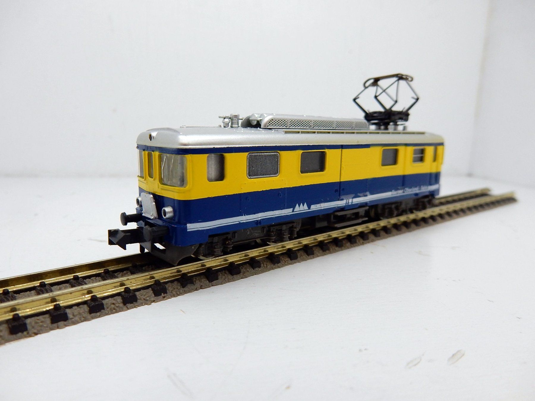 Modelleisenbahnen: N BOB "Berner-Oberland Bahn"  Motrice  De 4/4 – Gebraucht aus Locarno von Gudrun2 8