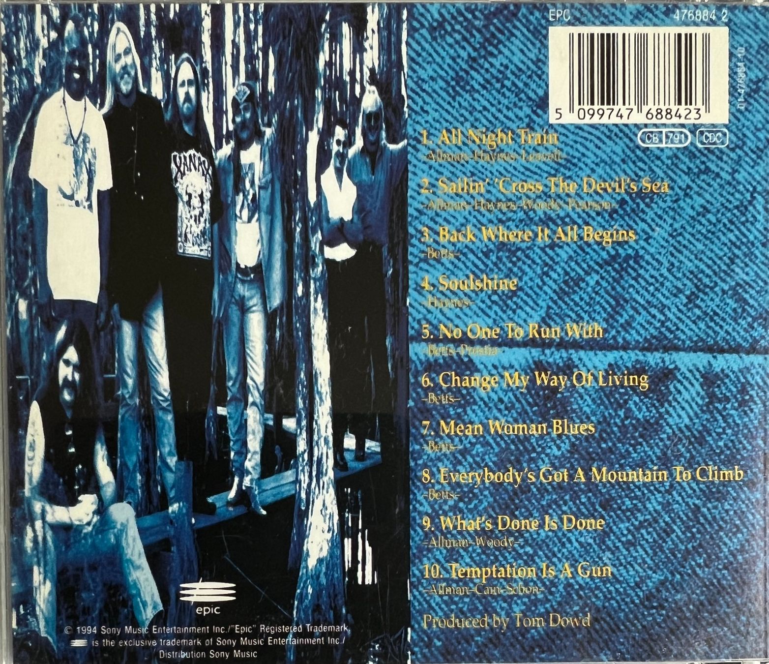 CDs: ALLMAN BROTHERS / Where it All Begins – Gebraucht aus Bischofszell von kustavi 1