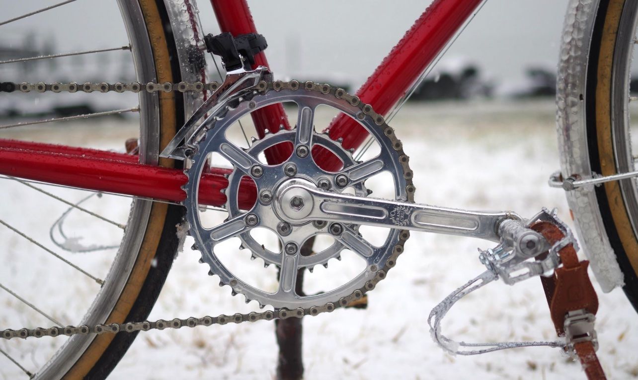 VELO ORANGE Grand Cru BCD Kurbelsatz 175mm NEU xz (Neu und