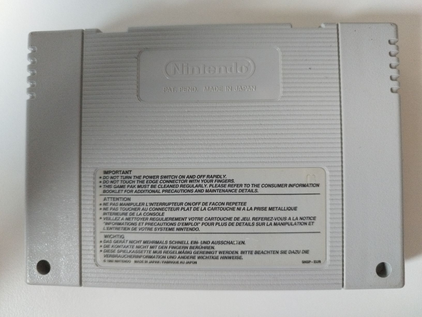 Nintendo Giochi: Super Nintendo: Earthworm Jam – Usato da Basel venduto da Sichuan 1