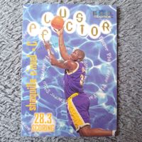 1998-99 Fleer Tradition Shaquille O'Neal Plus Factor Card