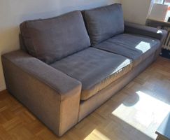 IKEA KIVIK Sofa 3-Sitzer Grau