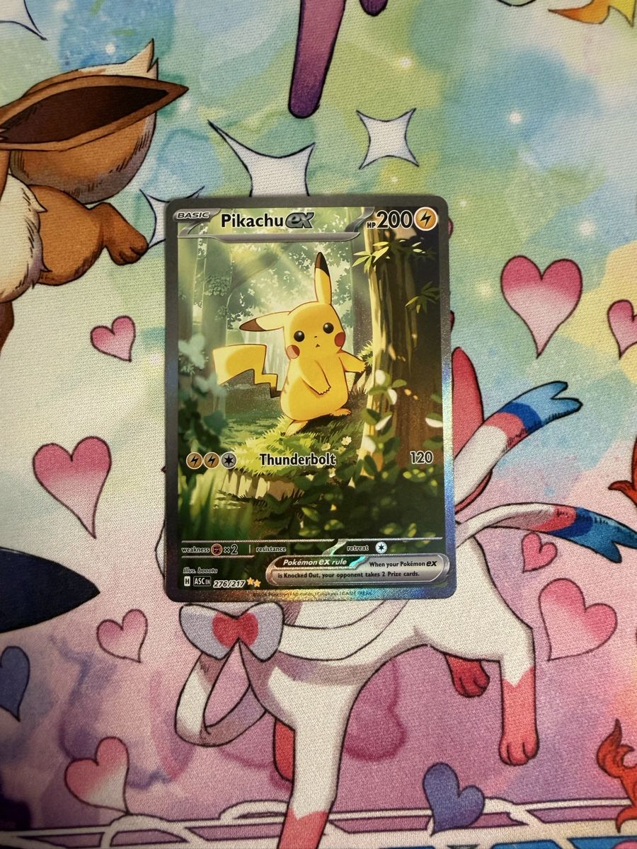 Pokémon Carte collezionabili: Pikachu ex SIR ascended heroes – Usato da Breitenbach venduto da KithusPokeKingdom