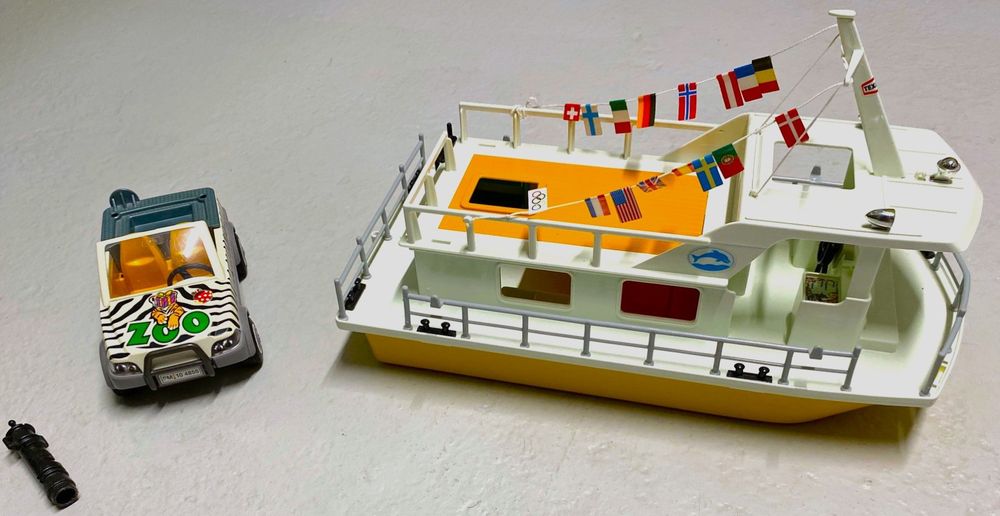 Échelle Playmobil Vintage 1978 - Pour Bateau - Réf. 3540 - Accessoire De Collection - Occasion
