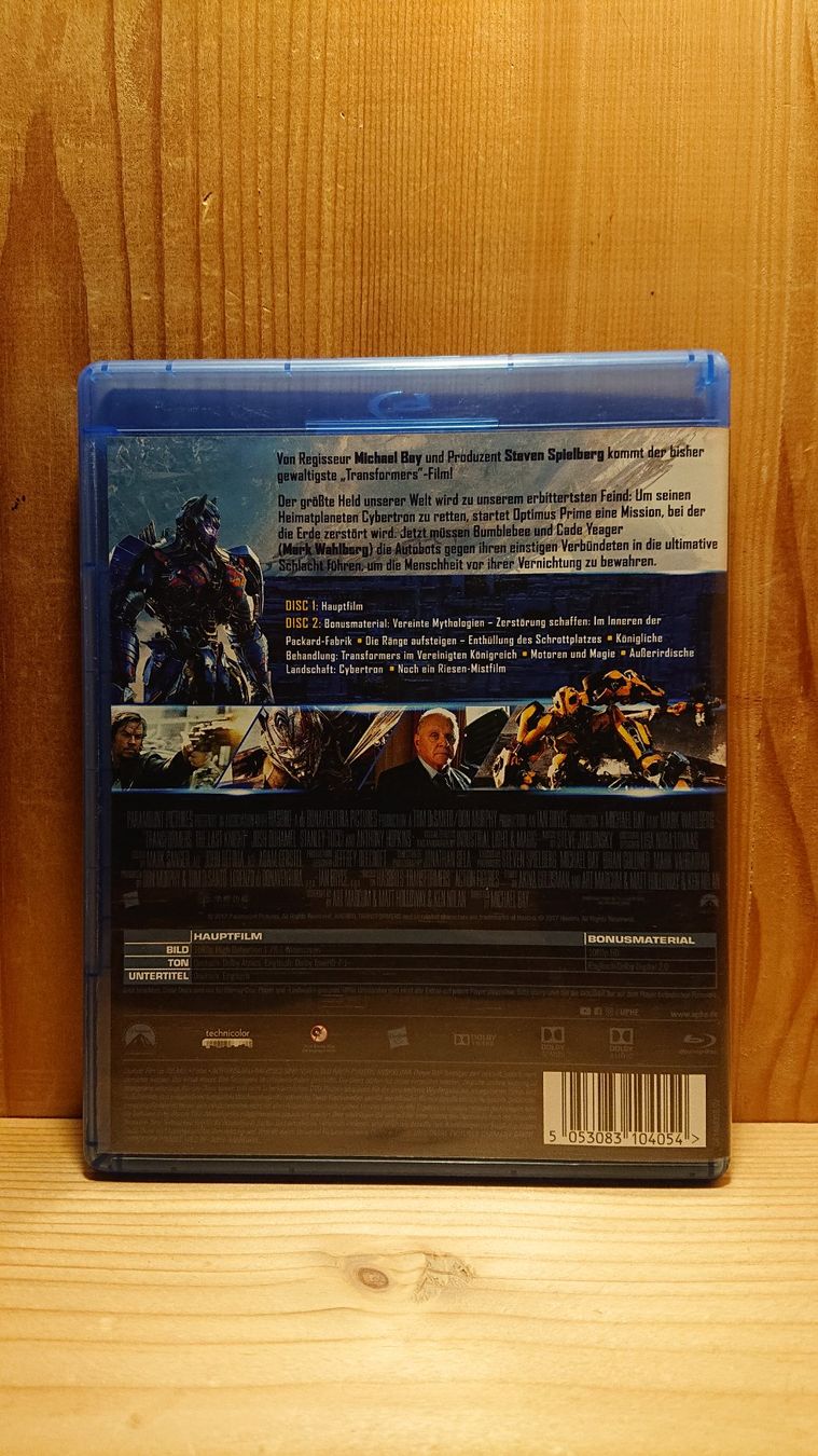 Tutti i DVDs: TRANSFORMERS 1 bis 5 auf Blu-Ray – Usato da Wilderswil venduto da Exebub 6