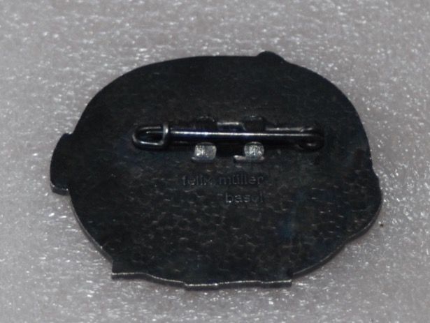 Placchette & Badge: Basler Plakette Silber 1982 – Usato da Basel venduto da veralt 1