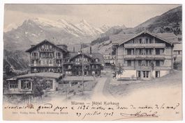 Mürren - Hôtel Kurhaus 1903