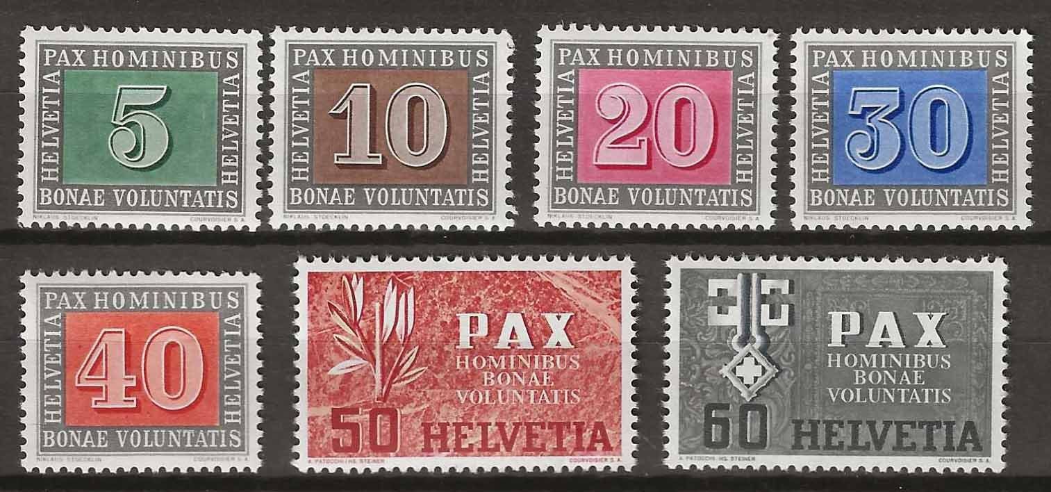 Tutti i francobolli: CH262 - Petit lot Pax ** – Usato da Trélex venduto da Phil_Albert