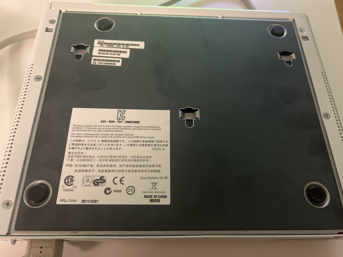 Cisco Modem & Router: Cisco Catalyst 2960-C Series Switch - Top Zustand! – Usato da Dietikon venduto da Emoruk 3