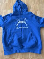 H&M Kinder Kapuzenpullover blau Grösse 146/152 PlayStation