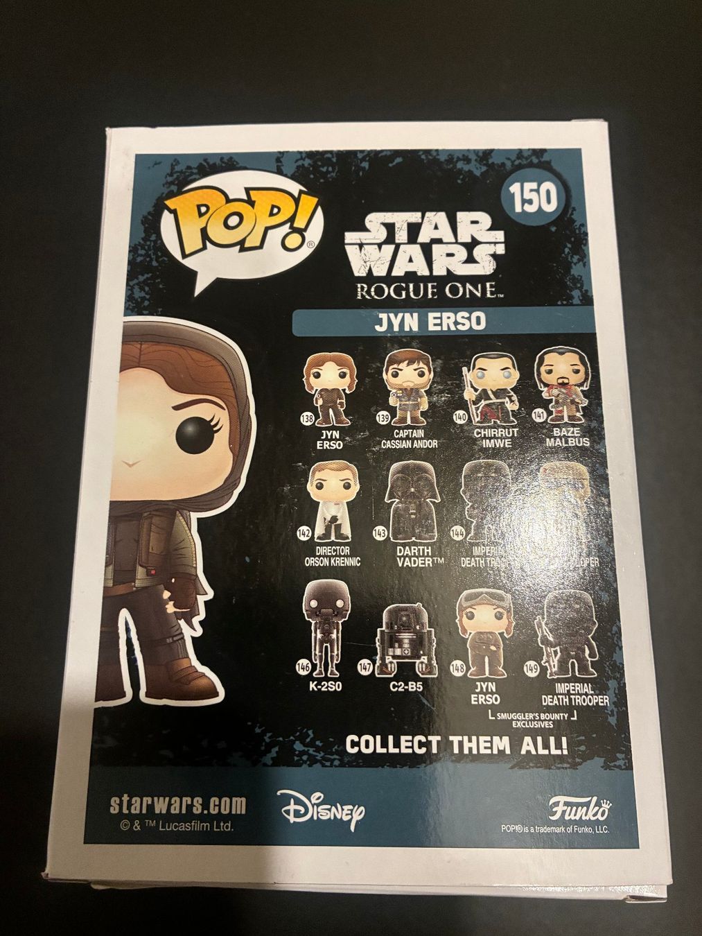 Funko Statuette: Funko Pop Star Wars Rogue One 150 - Jyn Erso – Nuovo e nell'imballaggio originale da Baden venduto da Polystyreneman 2