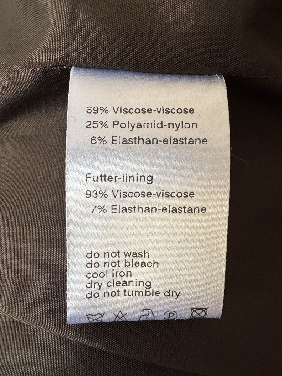 Akris Vestiti: Robe AKRIS PUNTO, taille 36, brune, viscose elastan – Nuovo (secondo la descrizione) da Morges venduto da sandy069 4