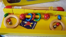 Kinderwagenkette Trapez mit Ringen