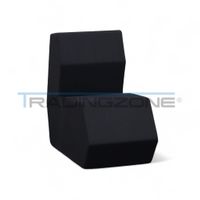 MDD Shape Lounge-Sessel Schwarz