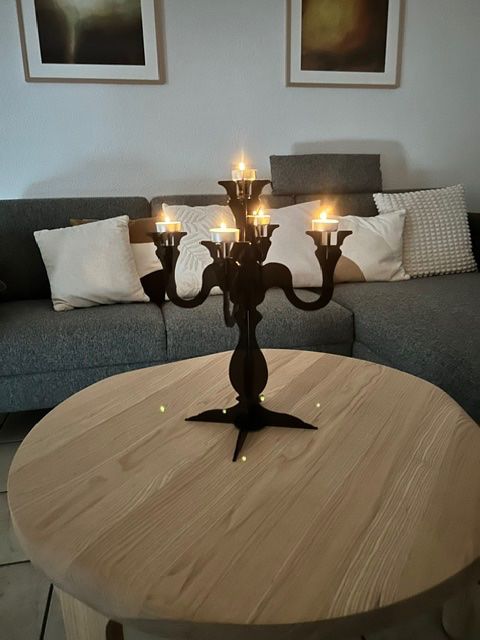 Pfister Portacandele: Chandelier design – Usato da Estavayer-le-Lac venduto da ana-nas 4