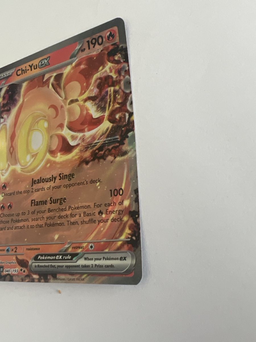 Pokémon Carte collezionabili: Chi-Yu EX – Usato da Villmergen venduto da rob_n572 1