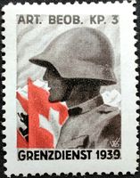 Soldatenmarke 2.WK, Artillerie Beobachter Kp 3, Wi ArtB 5