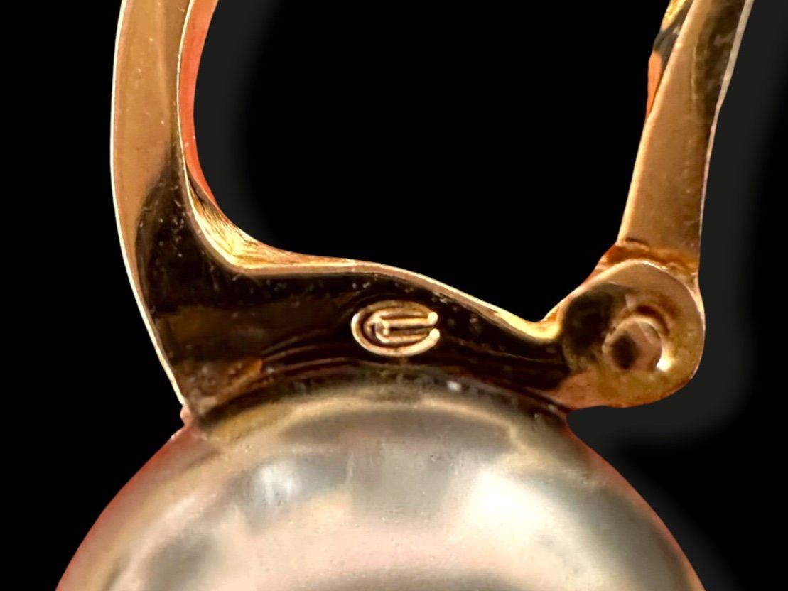 Christ Ohrringe & -stecker: CHRIST, Tahitiperlen - Diamant - Ohrringe – Gebraucht aus Zuzwil SG von artimmo 7