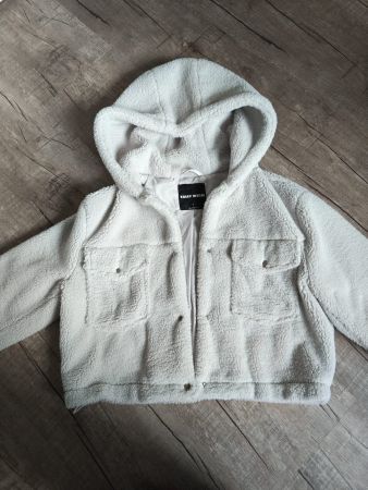 Tally WeiJL Jacke weiss mit Kapuze gebraucht Gr S