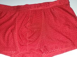 EACIECK Herren Boxershorts, Rot, Gr. XL -EU M Neu & ungetrag