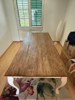 Massiver Holztisch 220x100 cm  mit Gebrauchsspuren