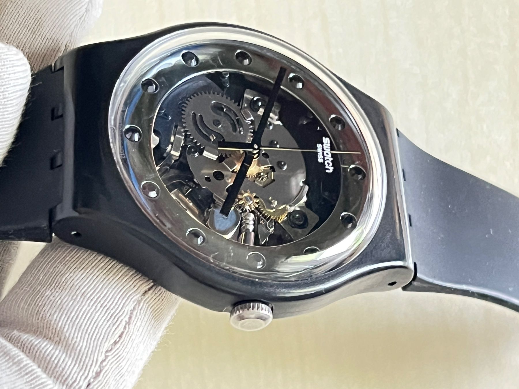 Swatch Orologi: Coole Swatch Gent Uhr – Usato da Grenchen venduto da chththl 3