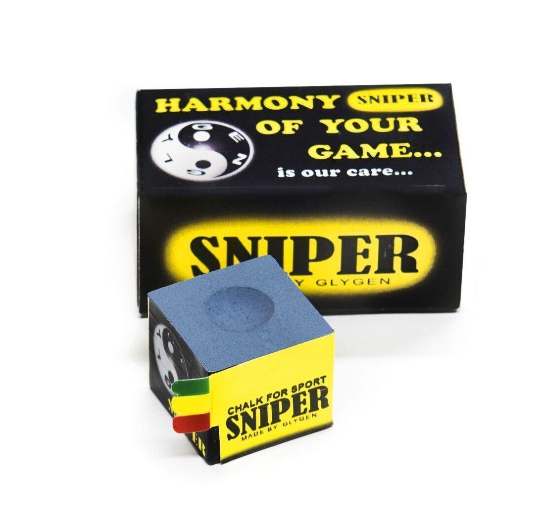 Billiardtische: Billard Kreide Sniper Blau – Neu und originalverpackt aus Jonen von BMWE369