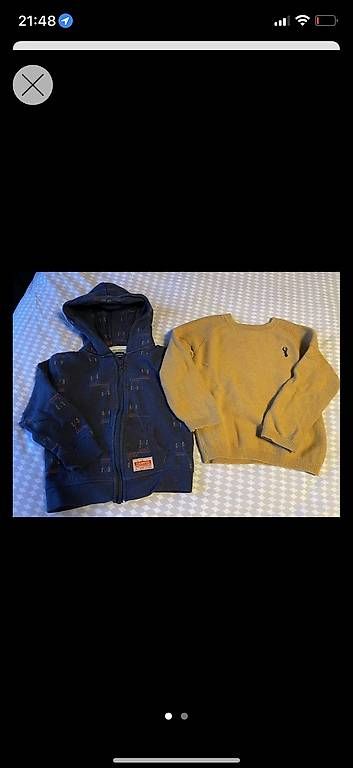 Kleiderpakete & -sets: Pulli und Sewatjacke 104 Versand OK – Gebraucht aus Jona von tukan80
