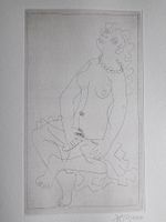 HEINRICH BINDER ORIGINAL RADIERUNG SIGNIERT DATIERT 1970