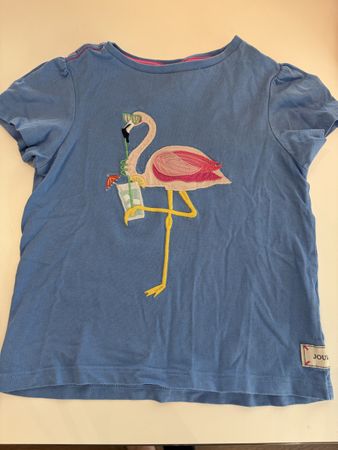 Joules T-Shirt, Gr. 104, Flamingo