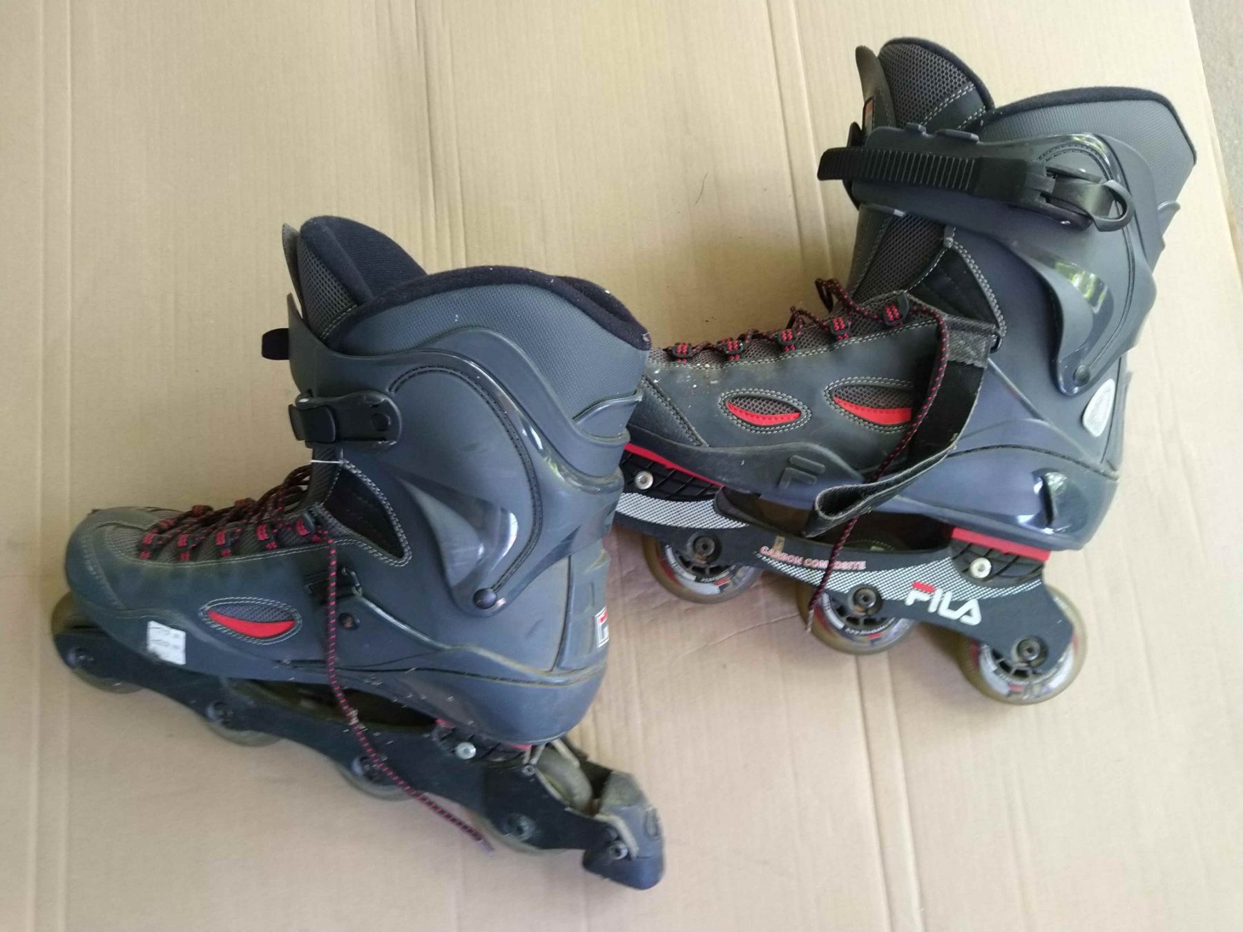 K2 Patins à roul. & inline: InLine Rollschuhe, K3, Gr. 45, Bremsgummi OK – D'occasion à Hemishofen par Roefix94
