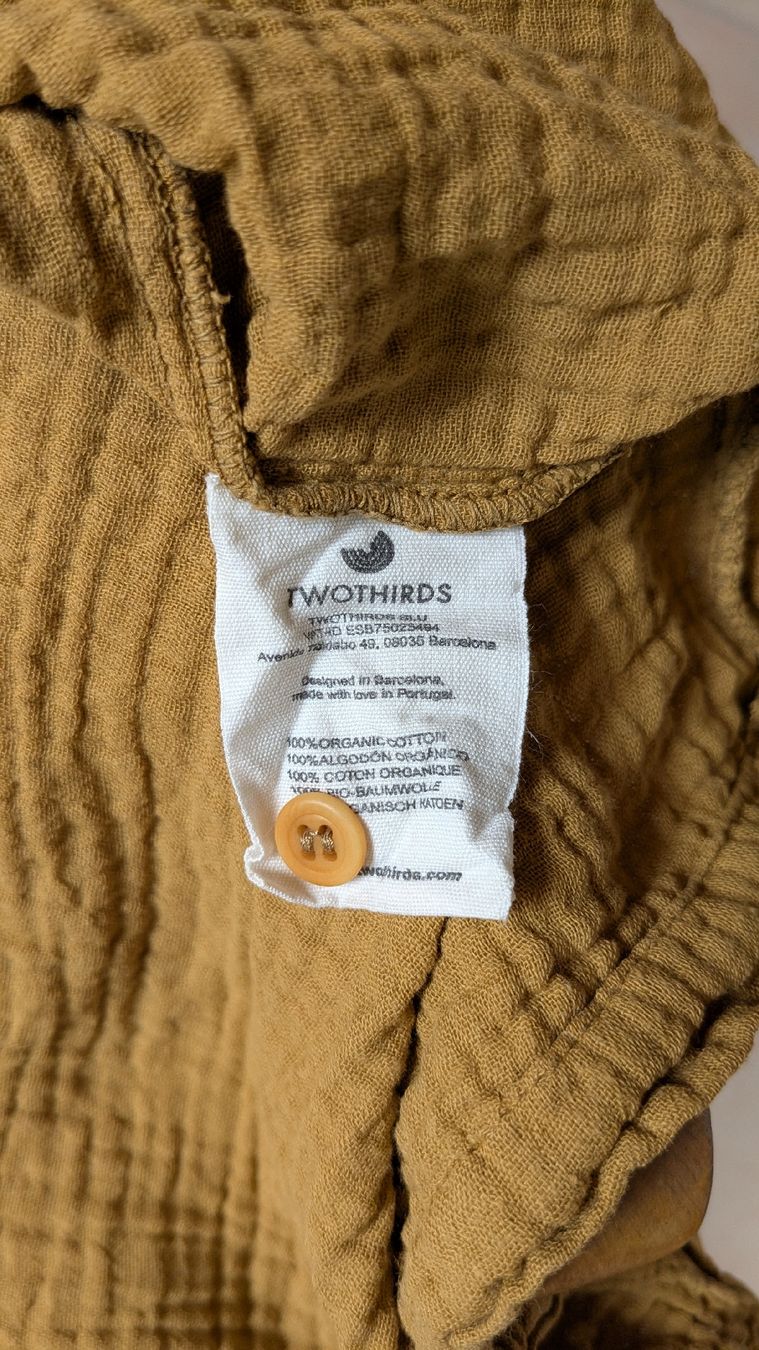 Twothirds Vestiti: Robe Twothirds moutarde - taille M – Usato da Euseigne venduto da Barbichette 2