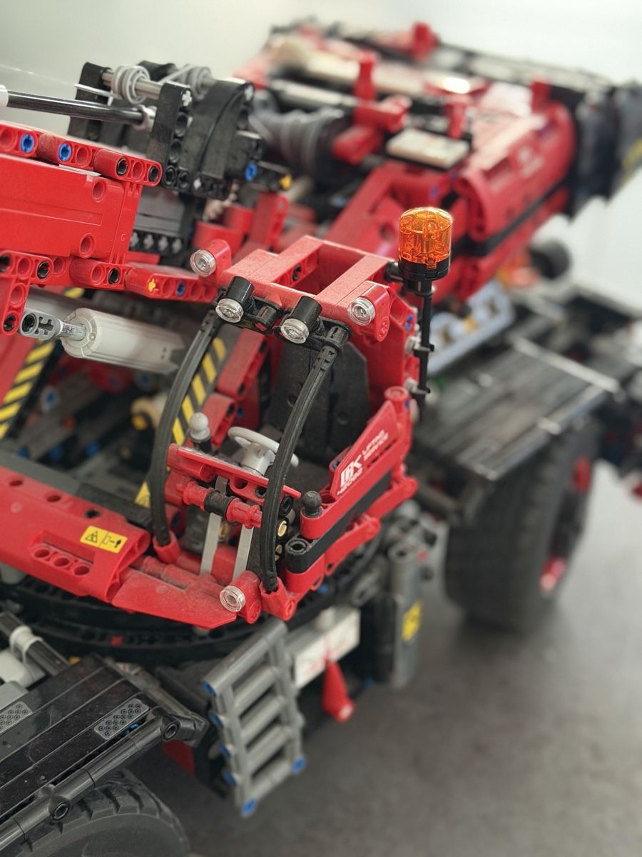 Lego Giocattoli: Roter Lego Kran !  – Usato da Thierachern venduto da blade09 7