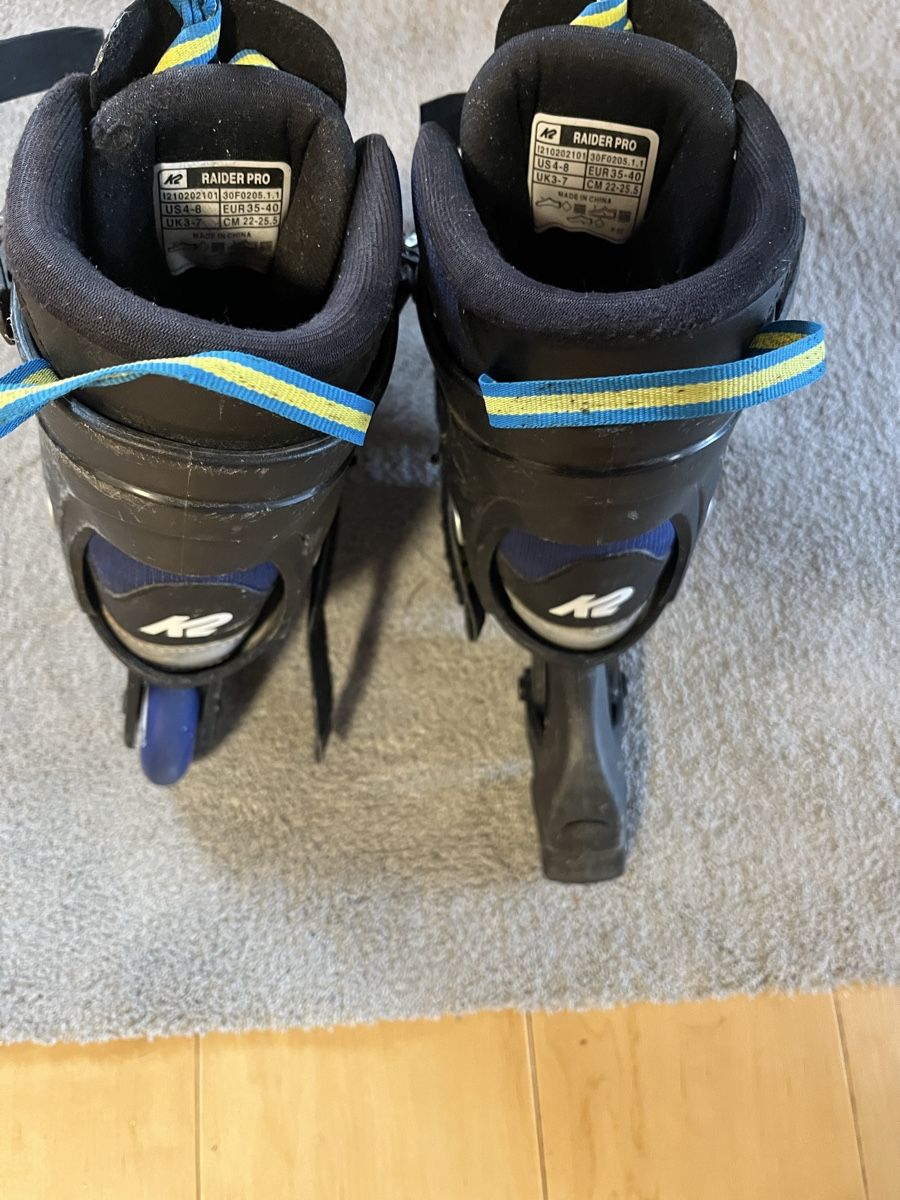 K2 Pattini in linea & Pattini a rotelle: K2 Raider Pro Inline Skates, Grösse 35 bis 40. – Usato da Seon venduto da Sonnenblume95 3