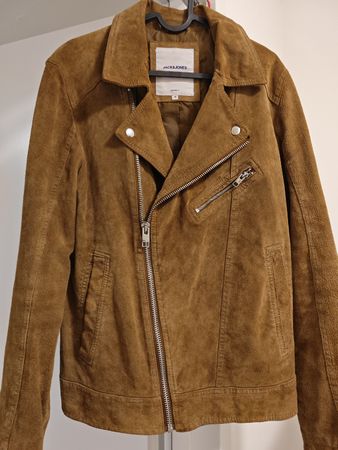 Giacca di pelle Jack&Jones taglia M