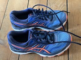 Asics Laufschuhe Damen Blau-Orange Grösse 38 gebraucht