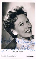 Carola Höhn 1910-2005 Autogramm signiert Vintage Foto 9x14cm